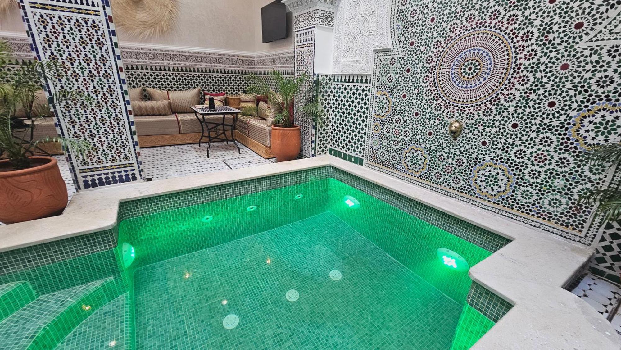 Riad Diamant Bleu Fez Exterior foto