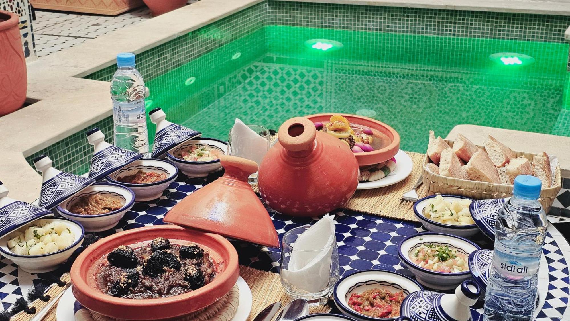 Riad Diamant Bleu Fez Exterior foto