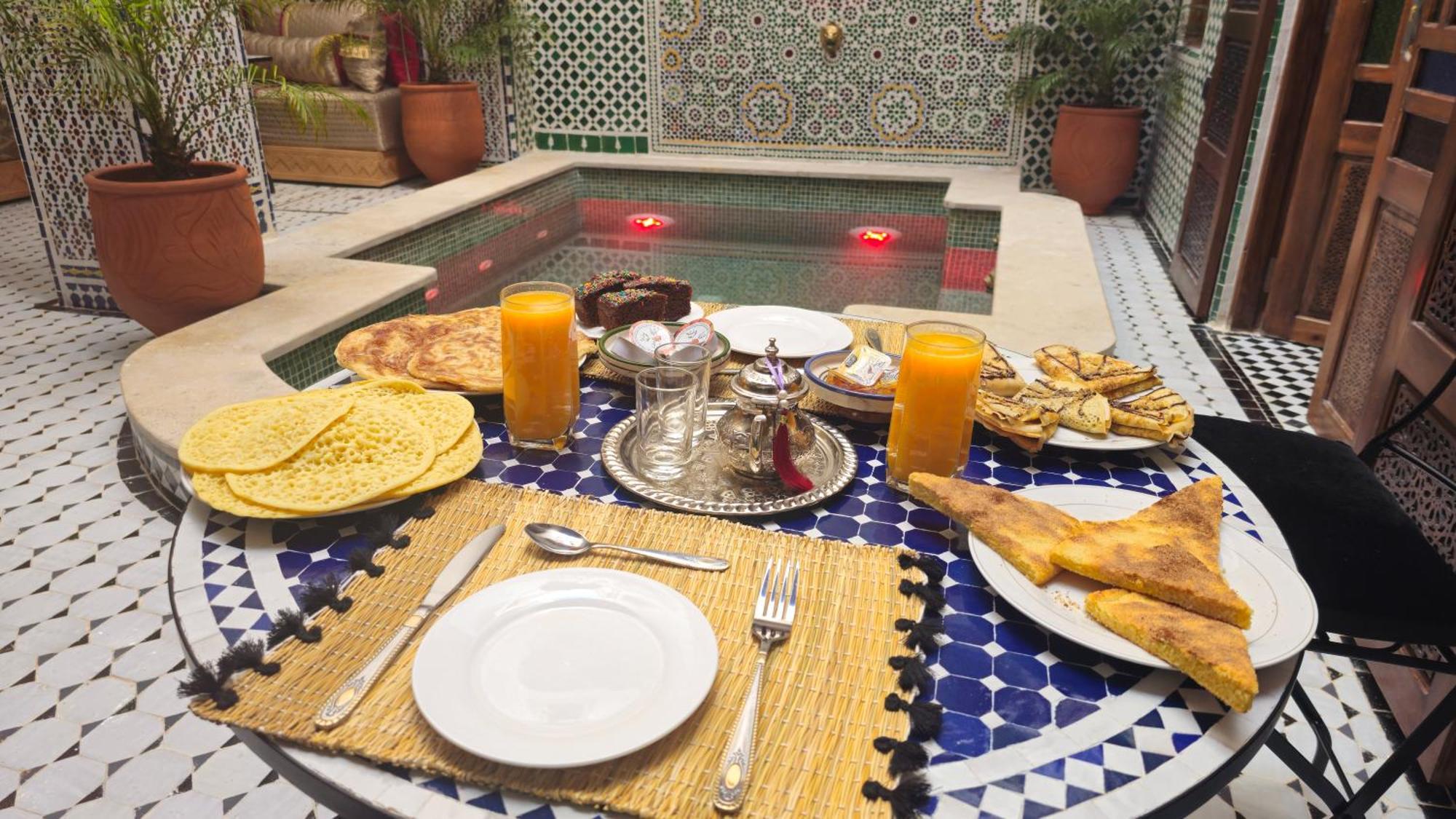 Riad Diamant Bleu Fez Exterior foto