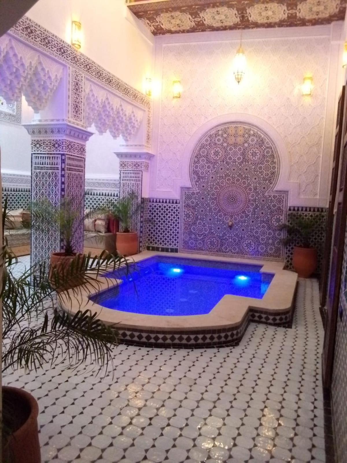 Riad Diamant Bleu Fez Exterior foto