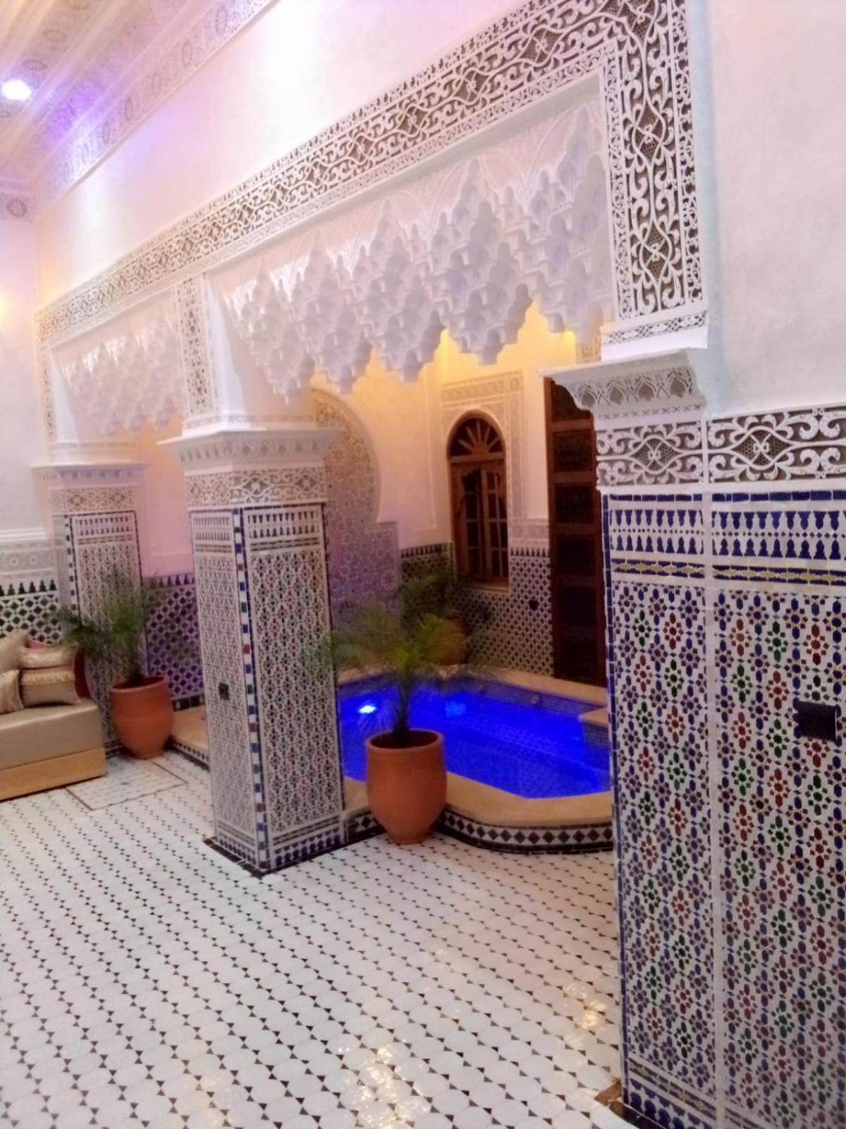 Riad Diamant Bleu Fez Exterior foto